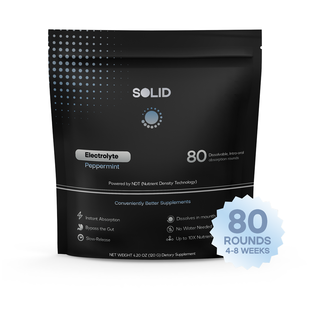 Solid Electrolyte Mints | 80 Dissolvable Rounds