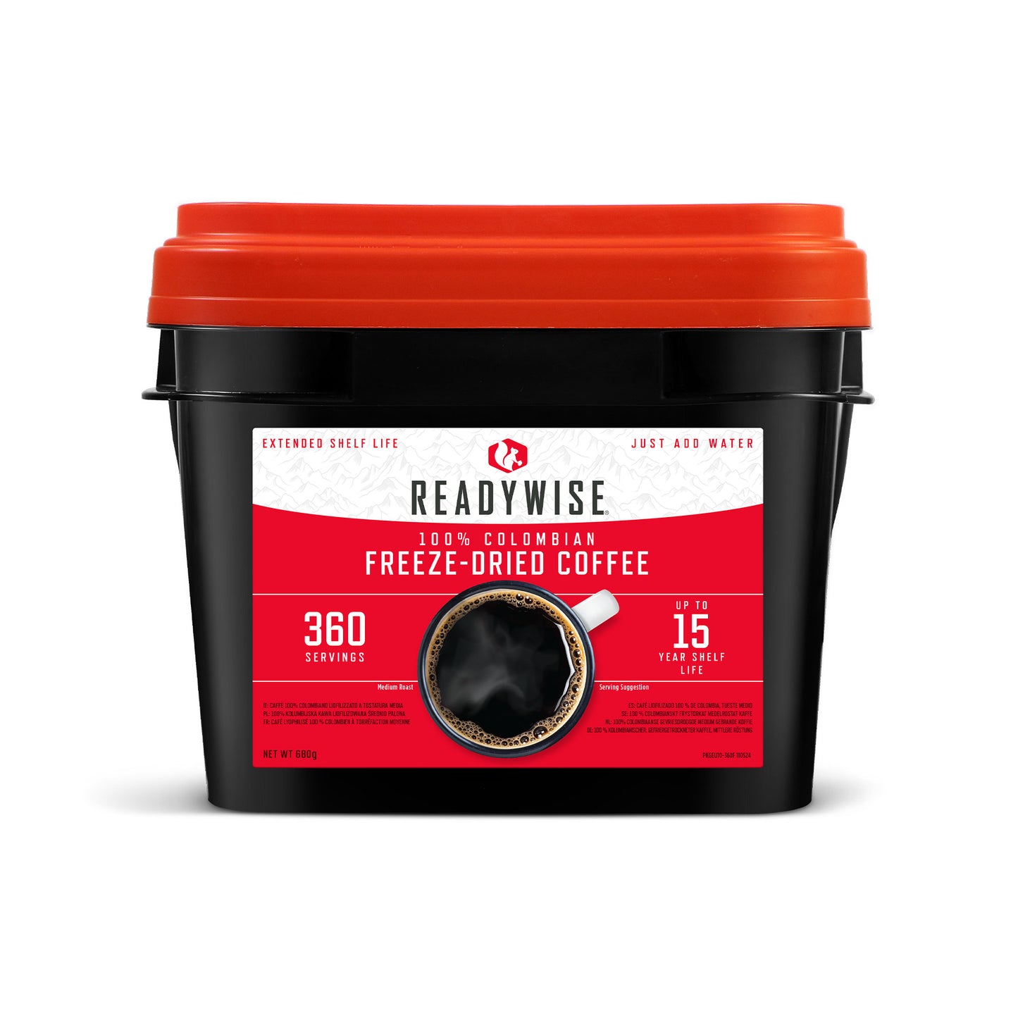 Freeze-Dried Coffee - 360 Servings