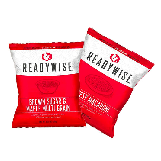 ReadyWise UK Emergency Food Sample